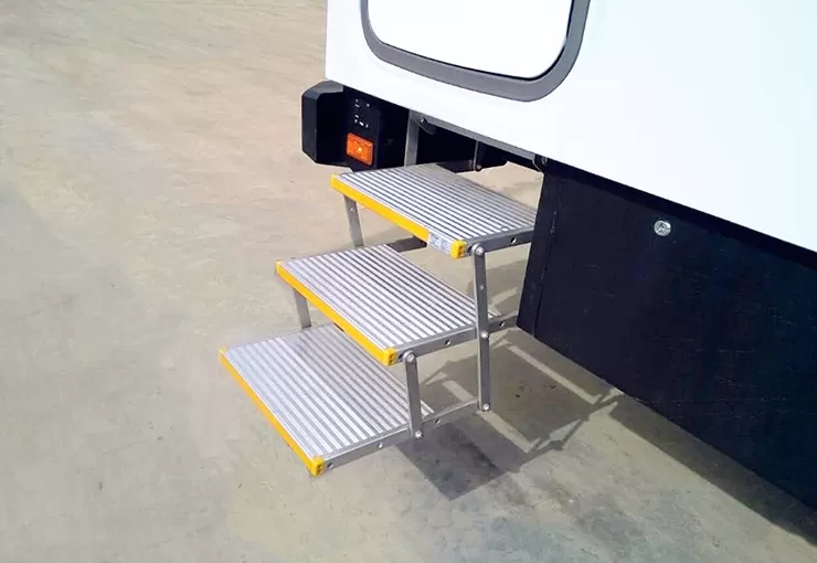 es f t series electric trible folding step 2