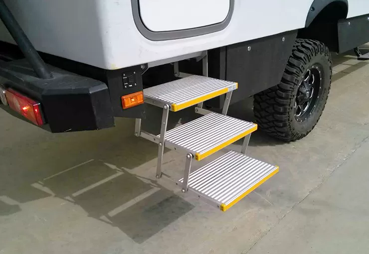 es f t series electric trible folding step 3