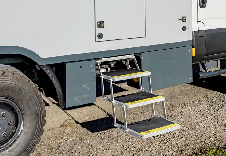 ES-F-T 시리즈 전기 Trible 접는 단계