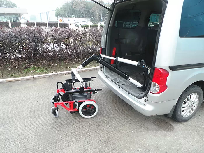 휠체어 저장 장치의 특징