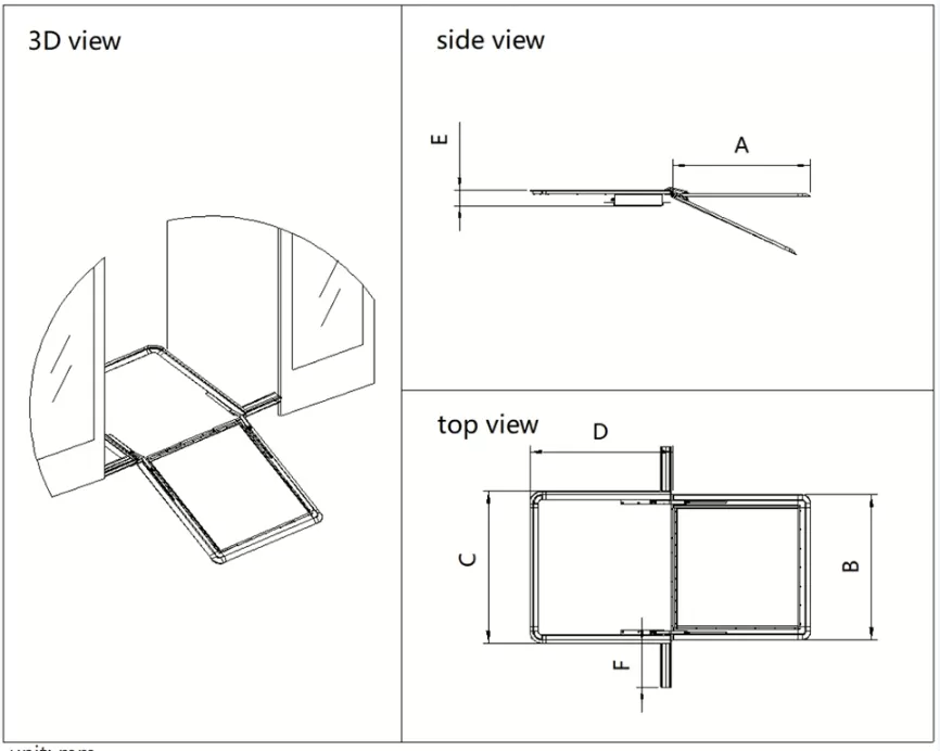 FEWR-N Electric Wheelchair Ramp