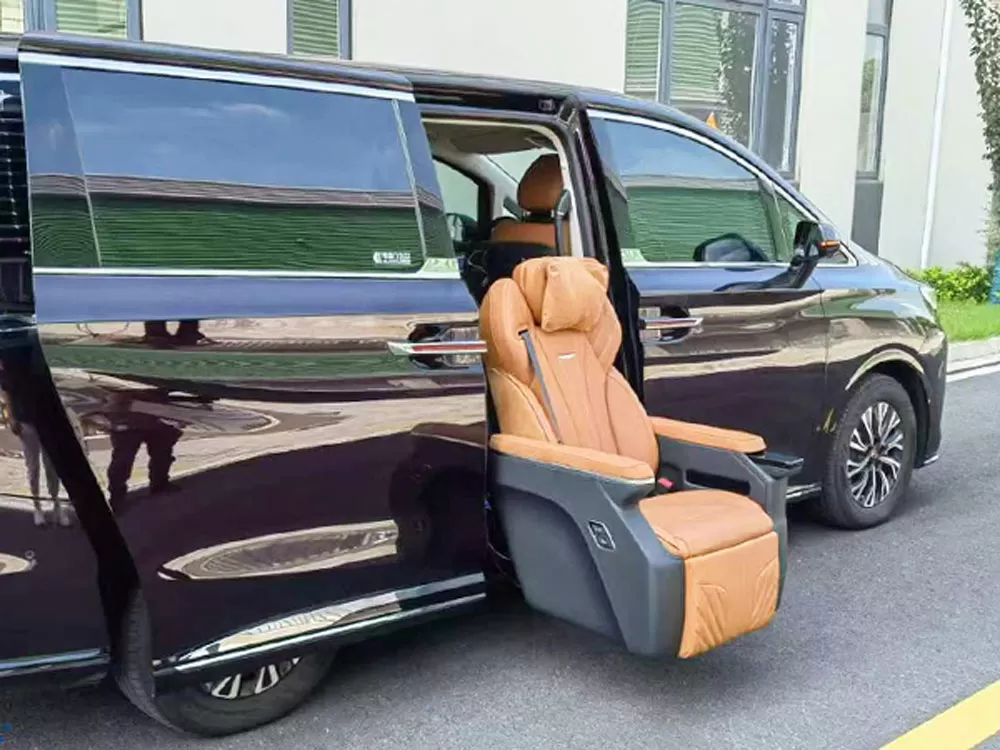 회전 자동차 좌석은 어떻게 수정됩니까?