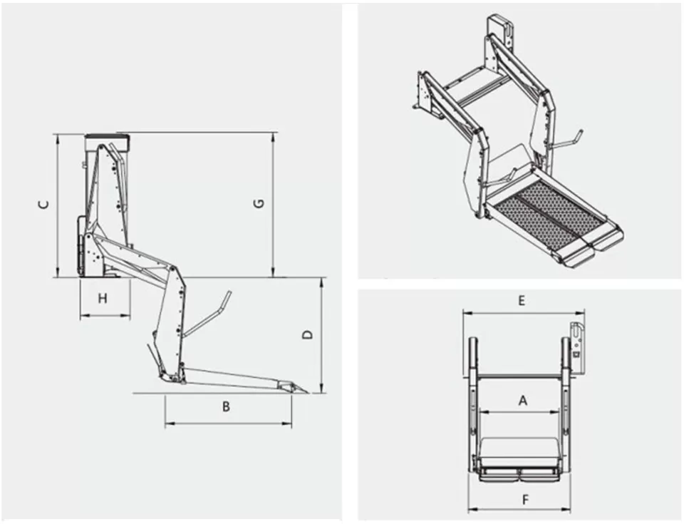 WL-D-880S Wheelchair Lift WL-D-880S Wheelchair Lift