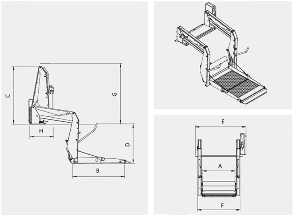 WL-D-880U Wheelchair Lift WL-D-880U Wheelchair Lift