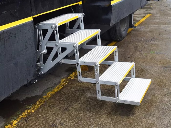 접는 단계의 작동 원리