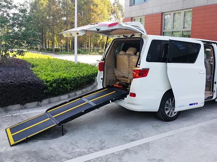 밴 휠체어 램프의 작동 원리